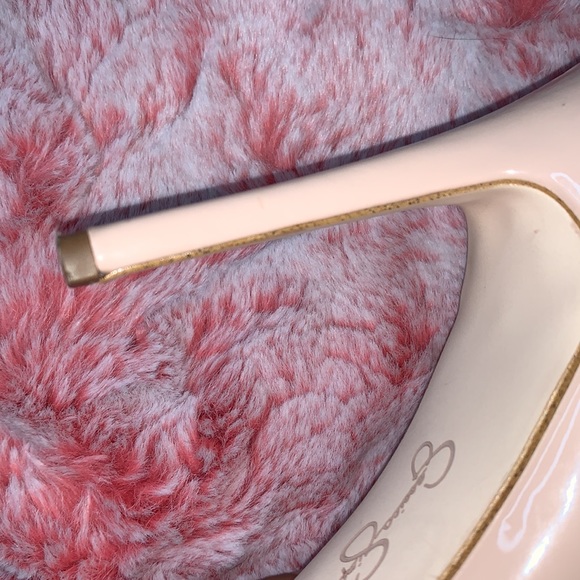 ‼️SOLD‼️ Jessica Simpson Light Baby Pink Cassani Pumps High Heels Size 6 1/2 - Picture 12 of 14